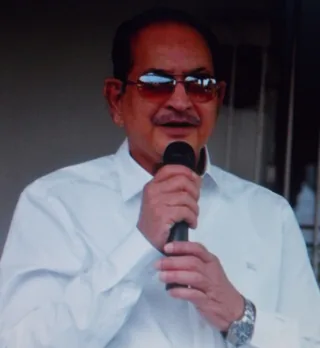 పుస్తకావిష్కరణ సభలో కృష్ణ (2014)